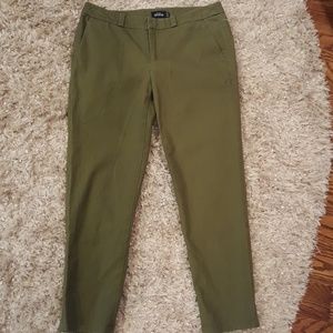 ladies green sz 2 kate spade Saturday crop pant